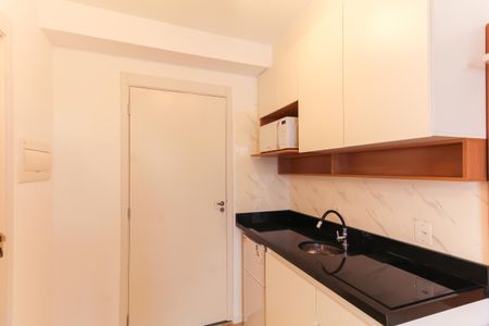 Cozinha de apartamento para alugar com 1 quarto, 20m² em Mooca, São Paulo