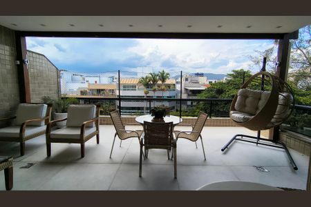 Varanda de apartamento à venda com 4 quartos, 365m² em Recreio dos Bandeirantes, Rio de Janeiro