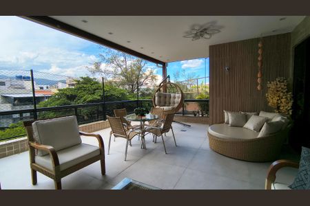 Varanda de apartamento à venda com 4 quartos, 365m² em Recreio dos Bandeirantes, Rio de Janeiro