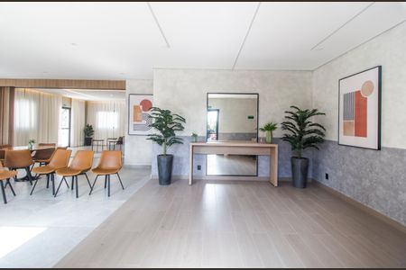 Apartamento para alugar com 48m², 2 quartos e 1 vagaÁrea comum - Salão de festas