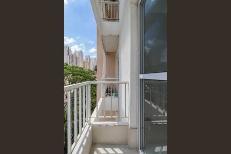 Varanda da Sala de apartamento para alugar com 3 quartos, 77m² em Jardim Monte Kemel, São Paulo