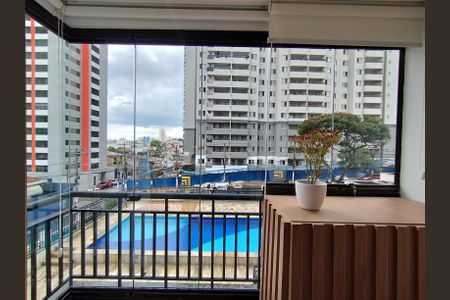 Varanda da Sala de apartamento à venda com 2 quartos, 54m² em Vila Nair, São Paulo