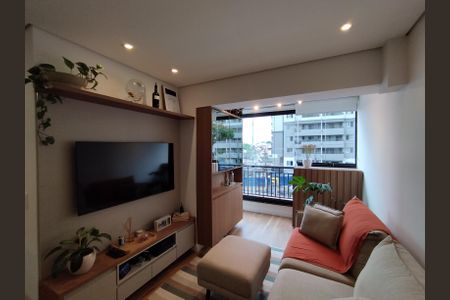 Sala  de apartamento à venda com 2 quartos, 54m² em Vila Nair, São Paulo