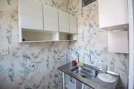 Cozinha de kitnet/studio para alugar com 1 quarto, 30m² em Jardim Gagliardi, São Bernardo do Campo