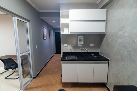Cozinha de kitnet/studio para alugar com 1 quarto, 30m² em Parque Jabaquara, São Paulo