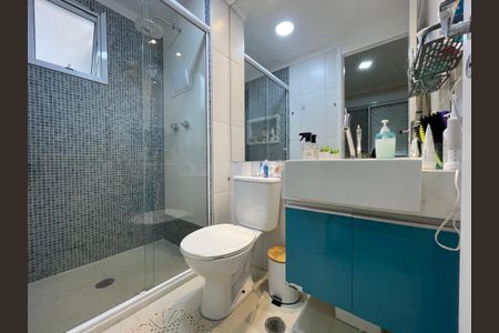 Apartamento à venda com 60m², 2 quartos e 1 vaga Apartamento à venda com 60m², 2 quartos e 1 vagaBanheiro da Suíte