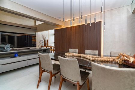 Sala de apartamento para alugar com 3 quartos, 92m² em Vila da Serra, Nova Lima