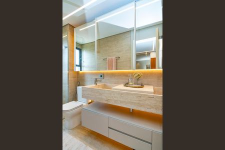 Apartamento para alugar com 92m², 3 quartos e 2 vagasBanheiro da Suíte