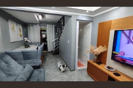 Casa à venda com 110m², 4 quartos e 2 vagasSala de estar e jantar