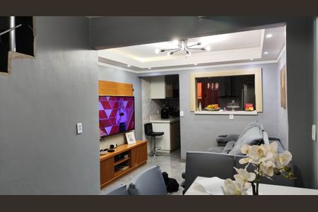 Casa à venda com 110m², 4 quartos e 2 vagasSala de estar e jantar