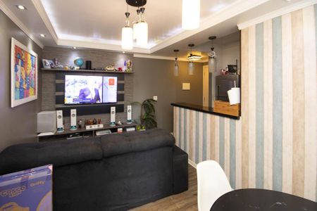 Sala  de apartamento à venda com 2 quartos, 49m² em Parque Novo Mundo, São Paulo