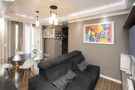 Sala  de apartamento à venda com 2 quartos, 49m² em Parque Novo Mundo, São Paulo