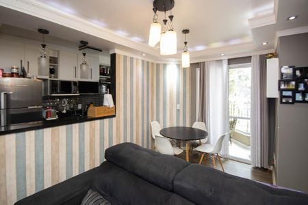 Sala  de apartamento à venda com 2 quartos, 49m² em Parque Novo Mundo, São Paulo