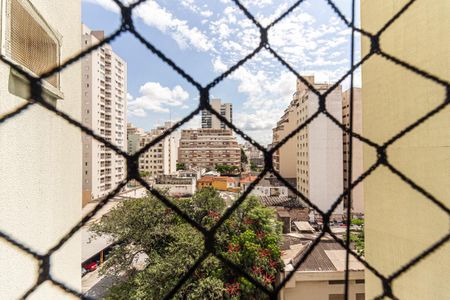 Vista da Varanda de apartamento à venda com 1 quarto, 36m² em Consolação, São Paulo
