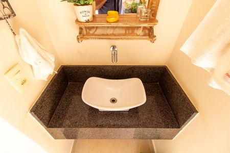 Casa de condomínio à venda com 414m², 3 quartos e 4 vagasLAVABO ÁREA EXTERNA