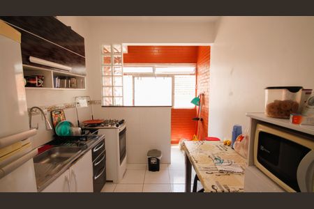Cozinha de apartamento para alugar com 1 quarto, 70m² em Vila Tupi, Praia Grande