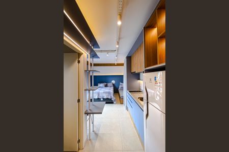 Studio para alugar com 28m², 1 quarto e sem vagaCozinha