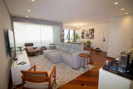 Sala de apartamento para alugar com 3 quartos, 122m² em Brooklin, São Paulo