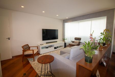 Sala de apartamento para alugar com 3 quartos, 122m² em Brooklin, São Paulo