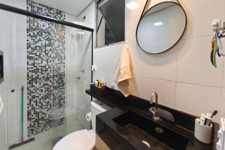 Banheiro de apartamento à venda com 2 quartos, 59m² em Jardim Pauliceia, Campinas