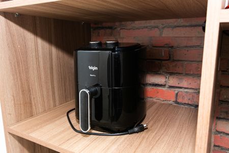 Studio à venda com 26m², 1 quarto e sem vaga Studio à venda com 26m², 1 quarto e sem vagaCozinha - Airfryer