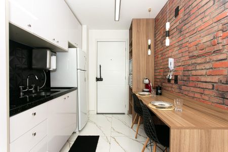 Studio à venda com 26m², 1 quarto e sem vaga Studio à venda com 26m², 1 quarto e sem vagaCozinha