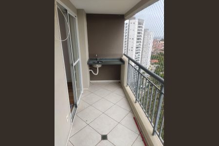 Varanda da Sala  de apartamento para alugar com 2 quartos, 69m² em Vila Andrade, São Paulo