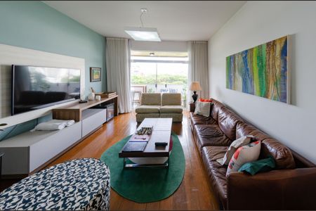 Sala de apartamento à venda com 3 quartos, 144m² em Sion, Belo Horizonte