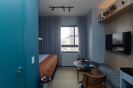 Studio à venda com 18m², 1 quarto e 1 vagaStúdio