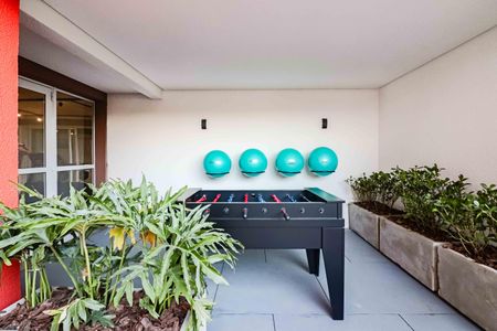 Apartamento para alugar com 26m², 1 quarto e sem vagaÁrea comum - Sala de jogos