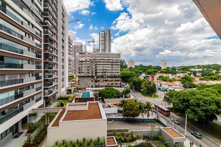 Apartamento para alugar com 26m², 1 quarto e sem vagaVaranda