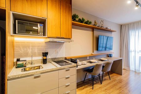 Apartamento para alugar com 26m², 1 quarto e sem vagaCozinha