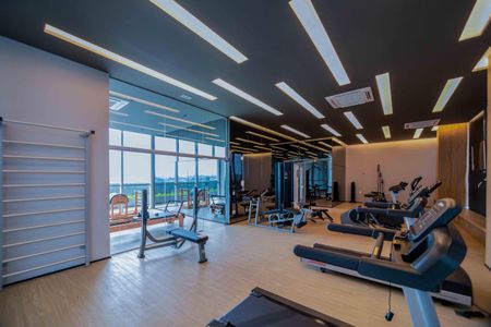 Studio para alugar com 35m², 1 quarto e 1 vaga Studio para alugar com 35m², 1 quarto e 1 vagaÁrea comum - Academia