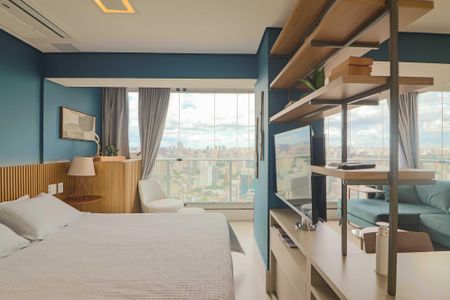 Studio para alugar com 35m², 1 quarto e 1 vaga Studio para alugar com 35m², 1 quarto e 1 vagaStudio