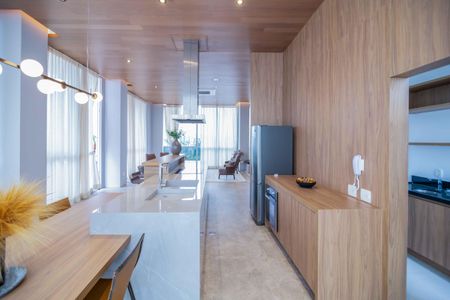 Studio para alugar com 35m², 1 quarto e 1 vaga Studio para alugar com 35m², 1 quarto e 1 vagaÁrea comum - Salão de festas