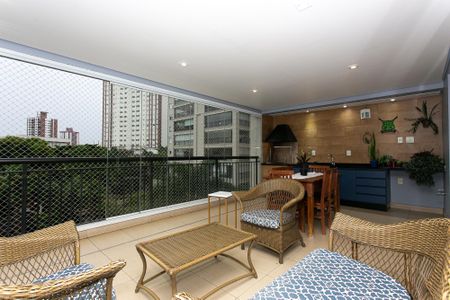 Varanda gourmet de apartamento para alugar com 4 quartos, 192m² em Chácara Califórnia, São Paulo
