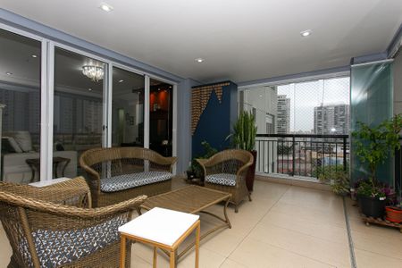 Varanda gourmet de apartamento para alugar com 4 quartos, 192m² em Chácara Califórnia, São Paulo