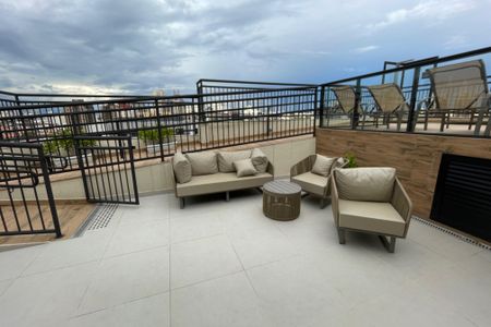 Studio para alugar com 24m², 1 quarto e 1 vagaRooftop