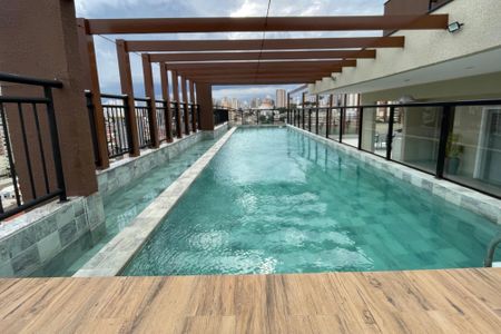 Studio para alugar com 24m², 1 quarto e 1 vagaPiscina