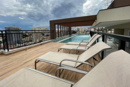 Studio para alugar com 24m², 1 quarto e 1 vagaPiscina