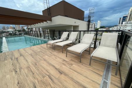 Studio para alugar com 24m², 1 quarto e 1 vagaPiscina