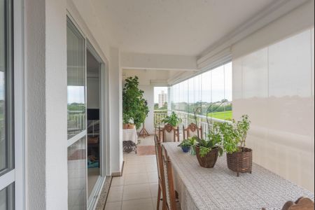 Varanda de apartamento à venda com 3 quartos, 137m² em Parque Prado, Campinas