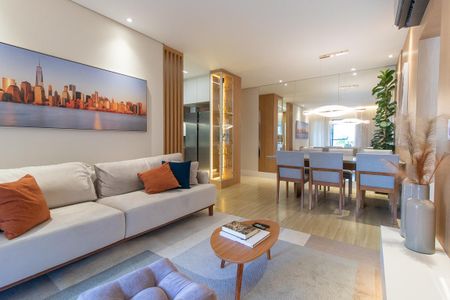 Sala de apartamento para alugar com 2 quartos, 92m² em Ahú, Curitiba