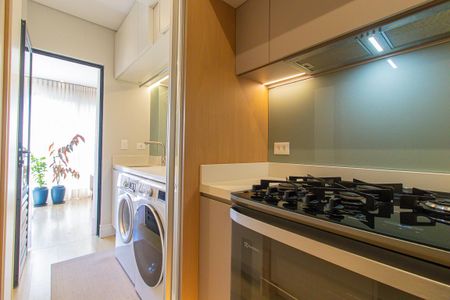Apartamento para alugar com 92m², 2 quartos e 2 vagasDetalhe da cozinha