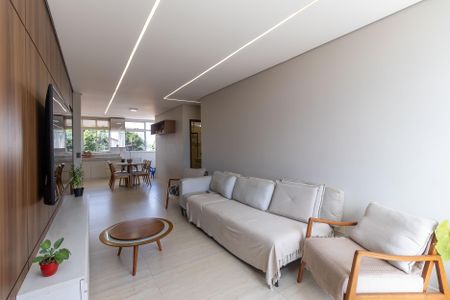 Sala de apartamento à venda com 3 quartos, 120m² em Itapoã, Belo Horizonte