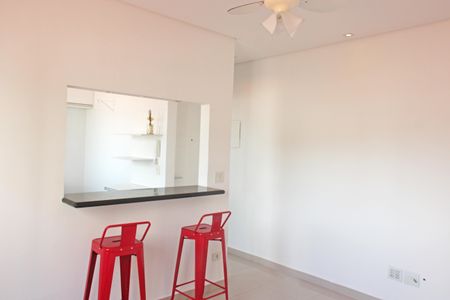 Sala de apartamento para alugar com 2 quartos, 70m² em Campo Grande, Santos