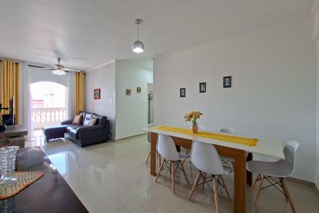 Sala de apartamento para alugar com 1 quarto, 75m² em Vila Tupi, Praia Grande
