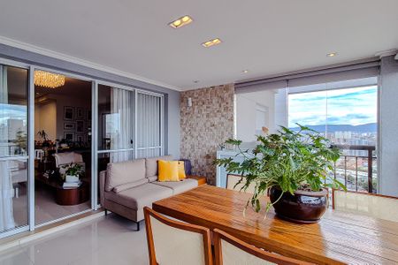 Varanda da Sala de apartamento à venda com 2 quartos, 94m² em Lapa, São Paulo