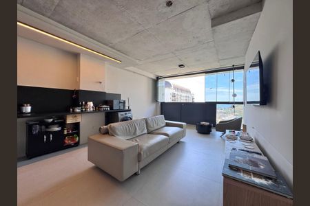 Sala de apartamento para alugar com 2 quartos, 81m² em Recreio dos Bandeirantes, Rio de Janeiro