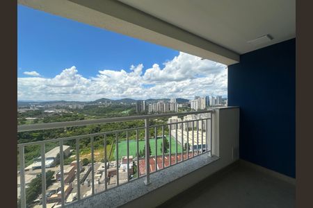 Apartamento para alugar com 49m², 1 quarto e 2 vagasVaranda